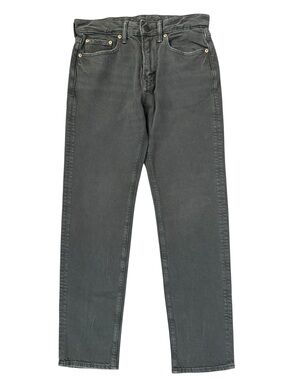 American Eagle EasyFlex Slim Straight Jeans Gray Stretch 30x32 Fits 30x30 2025